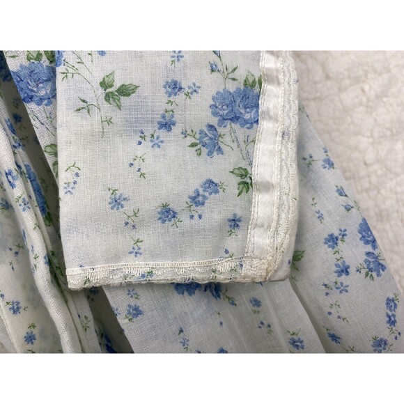 Jessica McClintock Gunne Sax Floral Lace Maxi Dress Cottage Core Prairie Vintage - Picture 12 of 16